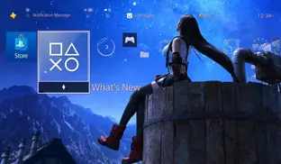 Красота на экране - Square Enix дарит динамическую тему Final Fantasy VII Remake для PS4, посвящённую Тифе